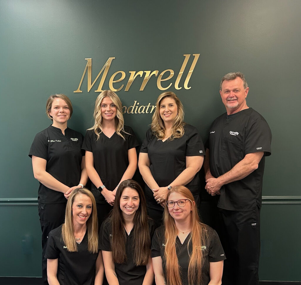 Group Photo of everyone who works at Merrell Podiatry